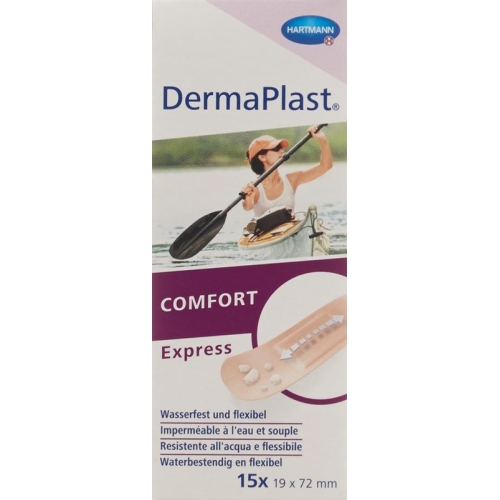 Dermaplast Comfort Express Strips 19x72mm 15 Pieces buy online