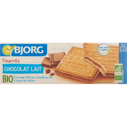 Bjorg Biscuit Fourres Chocolat Lait 225g buy online