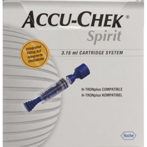 Accu-chek Spirit Ampullen System 3.15ml 25 Stück buy online