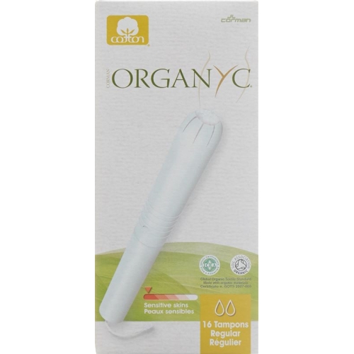 Organyc Tampons Regular mit Applikator 16 Stück buy online