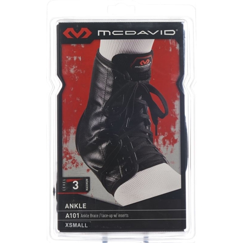 Mc David Ankle Guard Sprunggelenk Xxs 36-37 Schwarz buy online