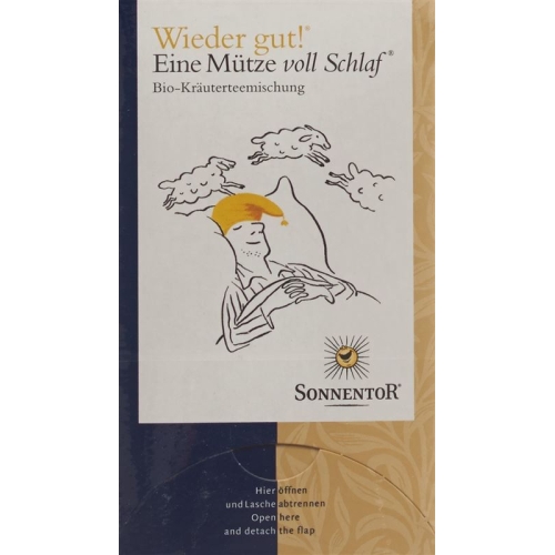 Sonnentor Eine Muetze Voll Schlaf Tee 18 Beutel buy online