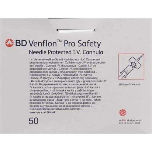 BD Venflon Pro Safety 18g 1.3x32mm Grün 50 Stück buy online