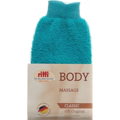 Riffi Massagehandschuh Türkisgrün Original buy online