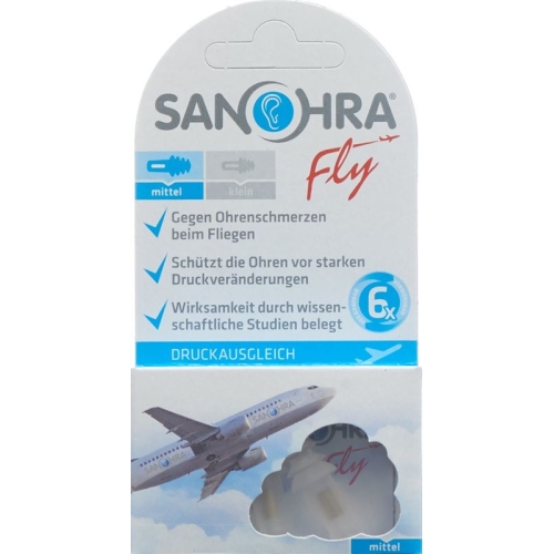 Sanohra Fly Ohrenstöpsel Erwachsene 2 Stück buy online