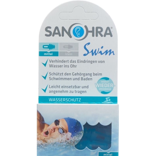 Sanohra Swim Ohrenstöpsel Erwachsene 2 Stück buy online