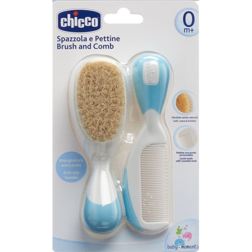 Chicco Kamm und Bürste Naturborsten Light 0m+ buy online