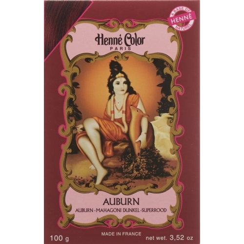 Henné Color Mahagoni Dunkel Henna-Pulver 100g buy online