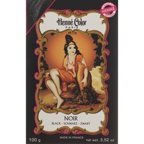 Henné Color Schwarz Henna-Pulver 100g buy online