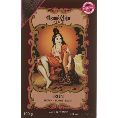 Henné Color Braun Henna-Pulver 100g buy online