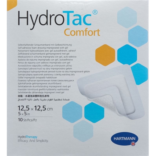 Hydrotac Comfort Wundverband 12.5x12.5cm Steril 10 Stück buy online