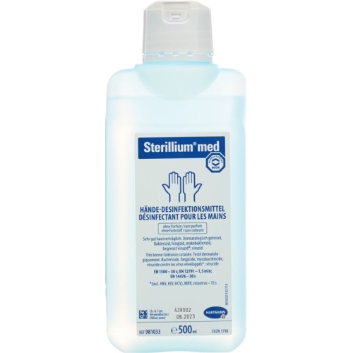 Sterillium® med hand disinfection liq 500 ml buy online