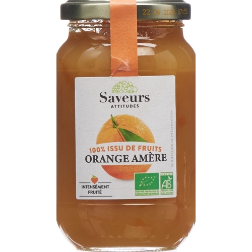 Saveurs Attitudes Konfitüre Bitter-Orang Bio 310 buy online