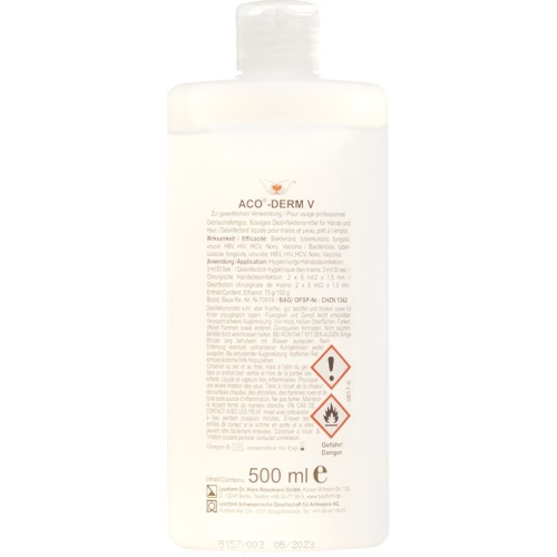 Aco Derm V Liquid Flasche 500ml buy online