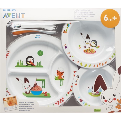 Avent Philips Baby Eating Learning Set Large 6m+ buy online