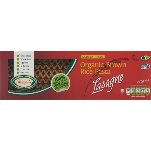 Alternis Rizopia Lasagne 375g buy online