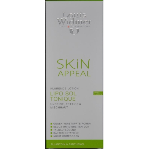 Louis Widmer Skin Appeal Lipo Sol Tonique 150ml buy online