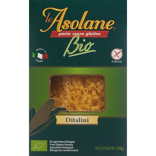 Le Asolane Ditalini Maispasta Glutenfrei 250g buy online