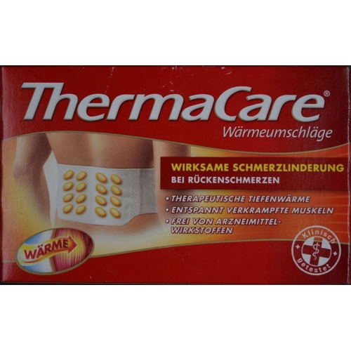 Thermacare Back cover 4 pieces buy online