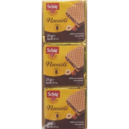 Schär Noccioli Snack 3er Pack Glutenfrei 63g buy online