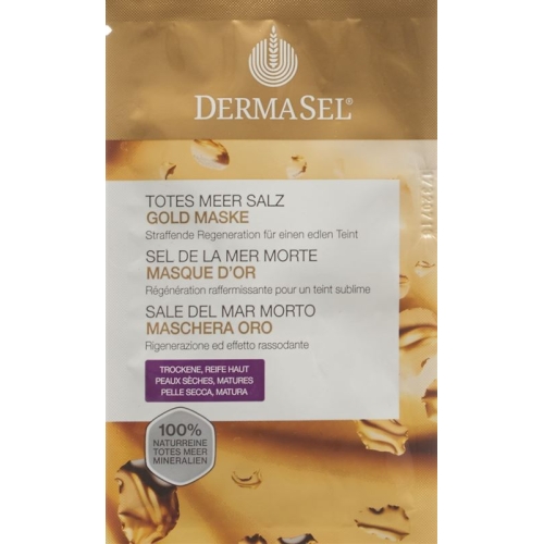 Dermasel Dead Sea Gold Mask 12ml buy online