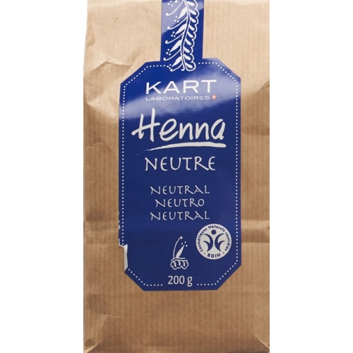 Kart Henna Pulver Neutral Bdih Sachet 200g buy online