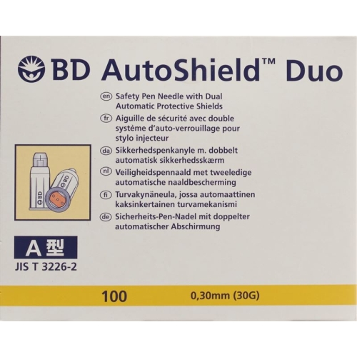 BD Autoshield Tm Duo Sicher-pen-nadel 8mm 100 Stück buy online