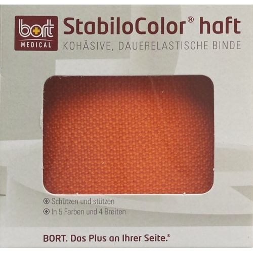 Bort Stabilo Color Bandage 6cmx5m Cohesive Orange buy online