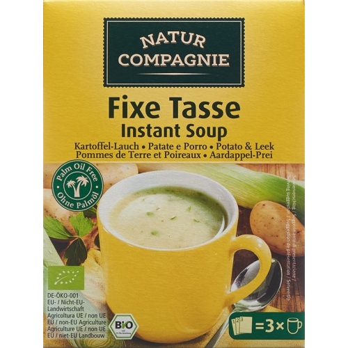 Natur Compagnie Instant Suppe Kart Lauch Bio 60g buy online