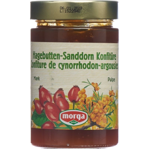 Morga Hagebutten-Sanddorn Konfitüre 350g buy online