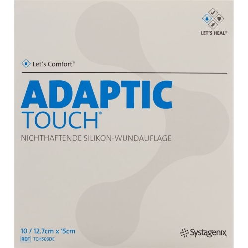 Let’s Comfort Adaptic Touch Silikon-Wundauflage 12.7cmx15cm 10 Stück buy online