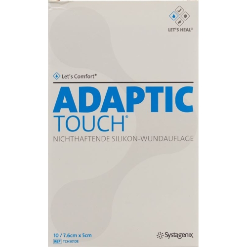 Let’s Comfort Adaptic Touch Silikon-Wundauflage 5cmx7.6cm 10 Stück buy online