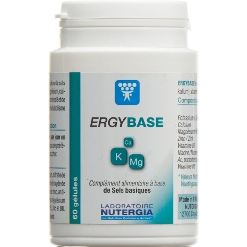 Nutergia Ergybase Gelules 60 Stück buy online