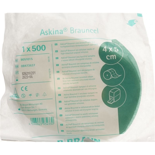 Askina Brauncel Zellstofftupfer 500 Stück buy online