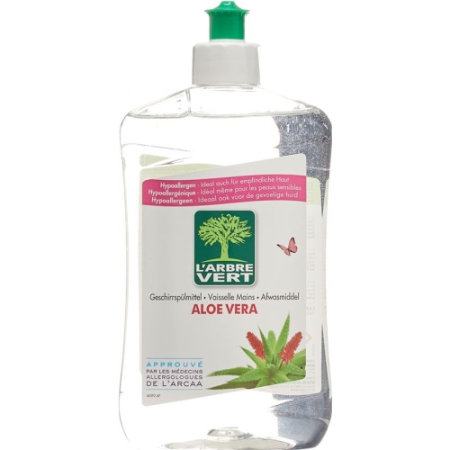 L'Arbre Vert Dishes & hands Aloe Vera 500ml buy online