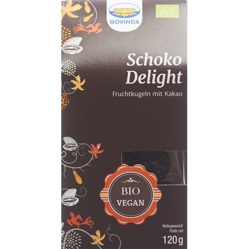 Govinda Schoko Delight Kugeln Bio Box 120g buy online