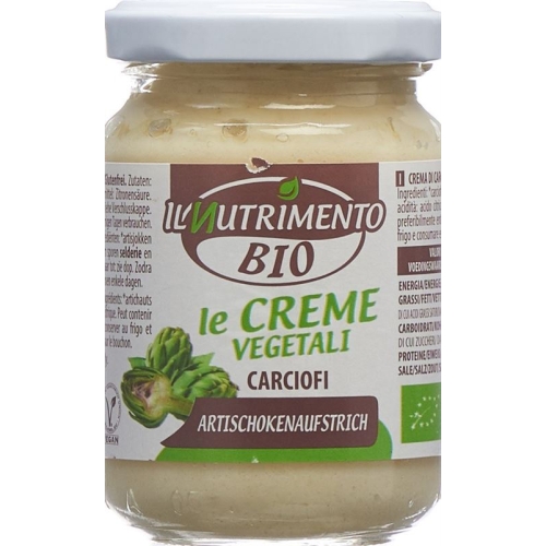 Il Nutrimento Artischockenaufstrich Bio Glas 130g buy online