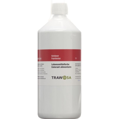 Trawosa Lebensmittelfarbstoff Himbeer Flasche 1L buy online