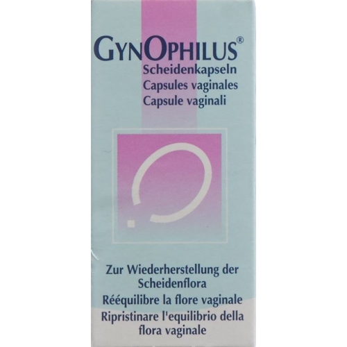 Gynophilus Vaginalkapseln Probiot F Vaginalflora 14 Stück buy online