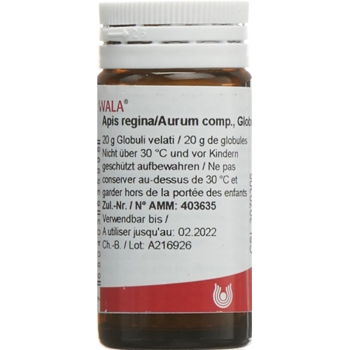 Wala Apis Regina/aurum Comp Globuli 20g buy online