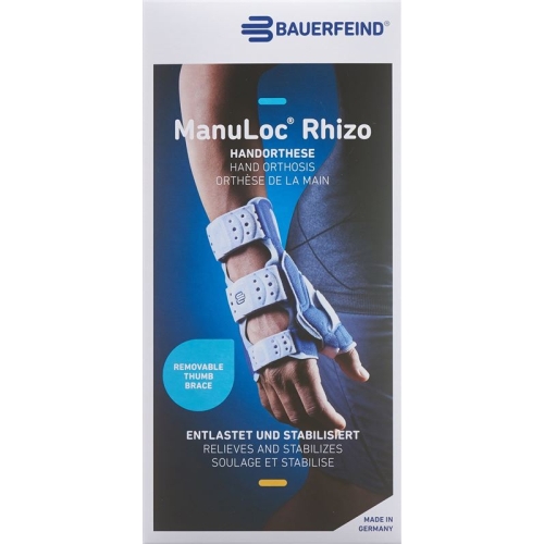 ManuRhizoLoc Stabilorthese Handgelenk und Daumen Grösse 1 Links Titan buy online