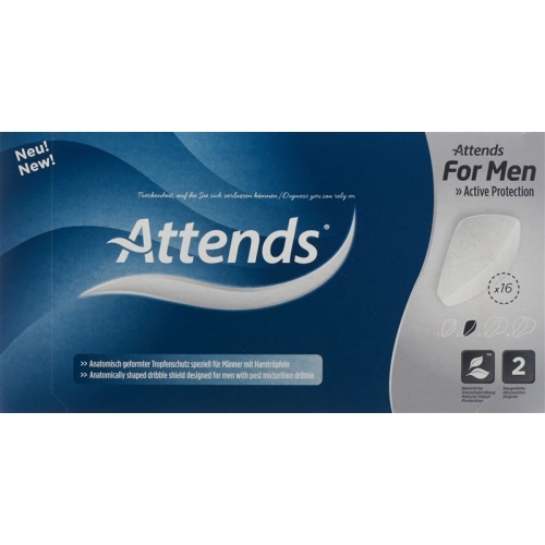 Attends For Men 2 Männereinlage 16 Stück buy online