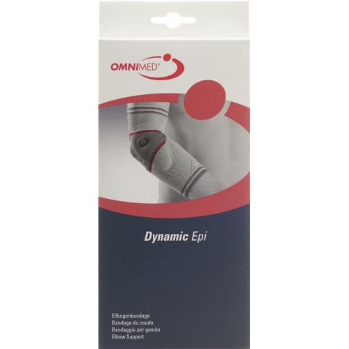 Omnimed Dynamic Epi elbow bandage XS grey/bordeaux buy online