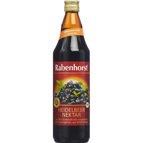 Rabenhorst blueberry nectar Bio 750 ml buy online