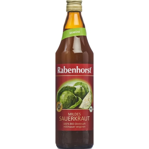 Rabenhorst sauerkraut juice Bio 750 ml buy online