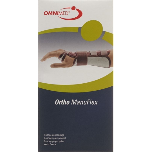 Omnimed Ortho ManuFlex Handgelenkbandage 22cm Rechts Grösse XS Schwarz buy online