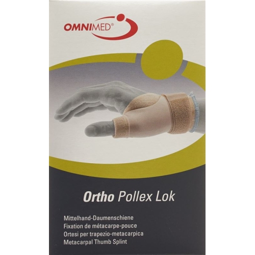 Omnimed Ortho Pollex Lok Mittelhand-Daumenschiene Rechts Grösse S Beige buy online