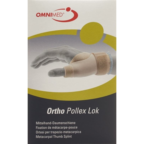 Omnimed Ortho Pollex Lok Mittelhand-Daumenschiene Links Grösse S Beige buy online