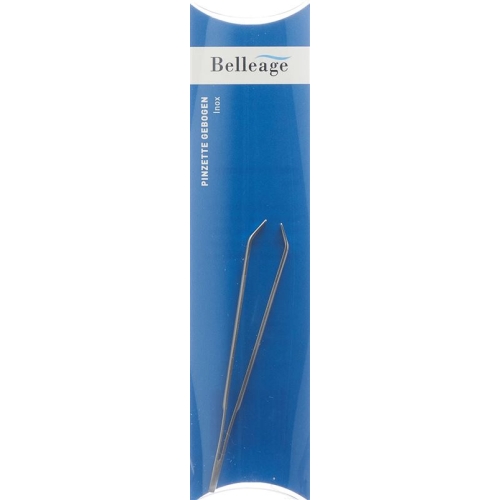 Belleage tweezers curved inox buy online