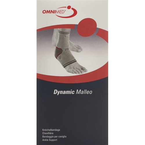 Omnimed Dynamic Malleo Knöchelbandage XL Grau/bor buy online